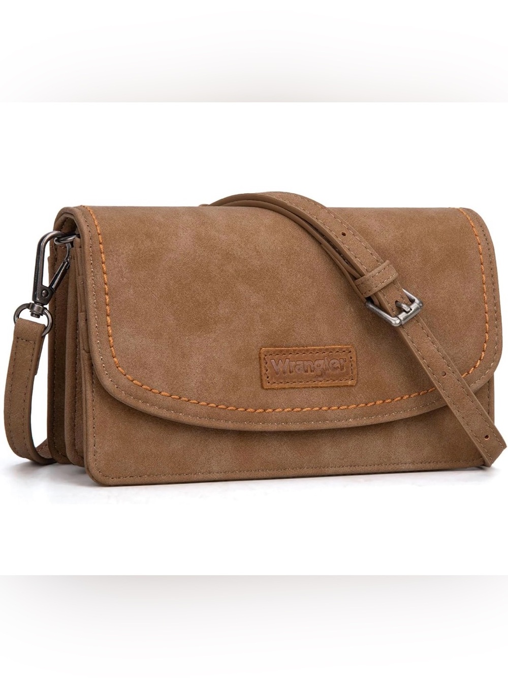 Wrangler Crossbody Wallet Small Purses for Women Western RFID Blocking Bags